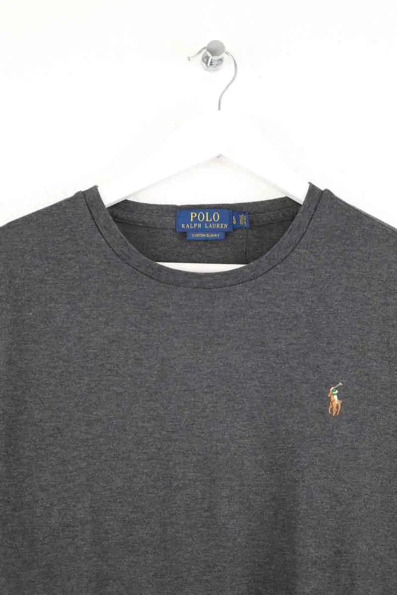 T-shirt Ralph Lauren Gris en Coton