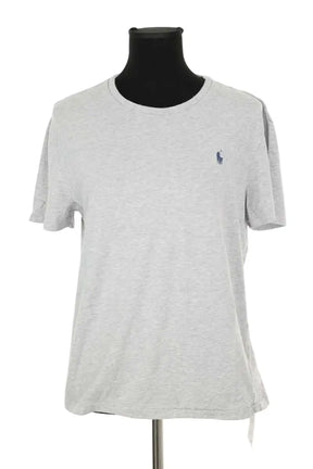 T-shirt Ralph Lauren Gris en Coton, taille S - Seconde Main