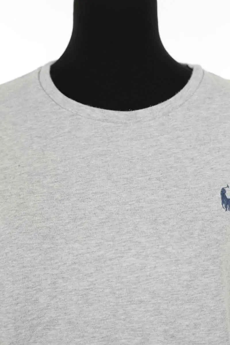 T-shirt Ralph Lauren Gris en Coton