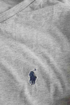 T-shirt Ralph Lauren Gris en Coton