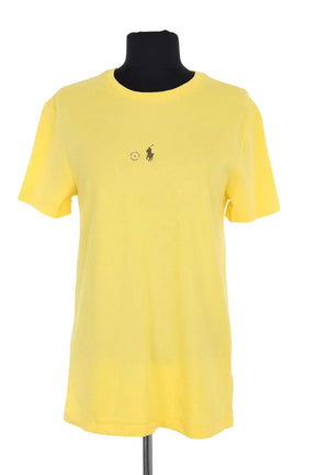 T-shirt Ralph Lauren Jaune en Coton, taille S - Seconde Main