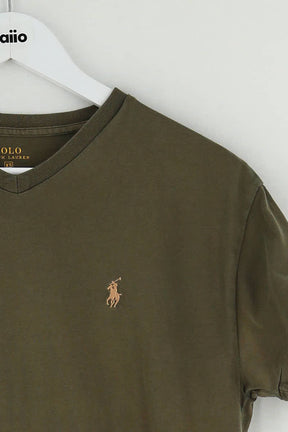 T-shirt Ralph Lauren Kaki en Coton