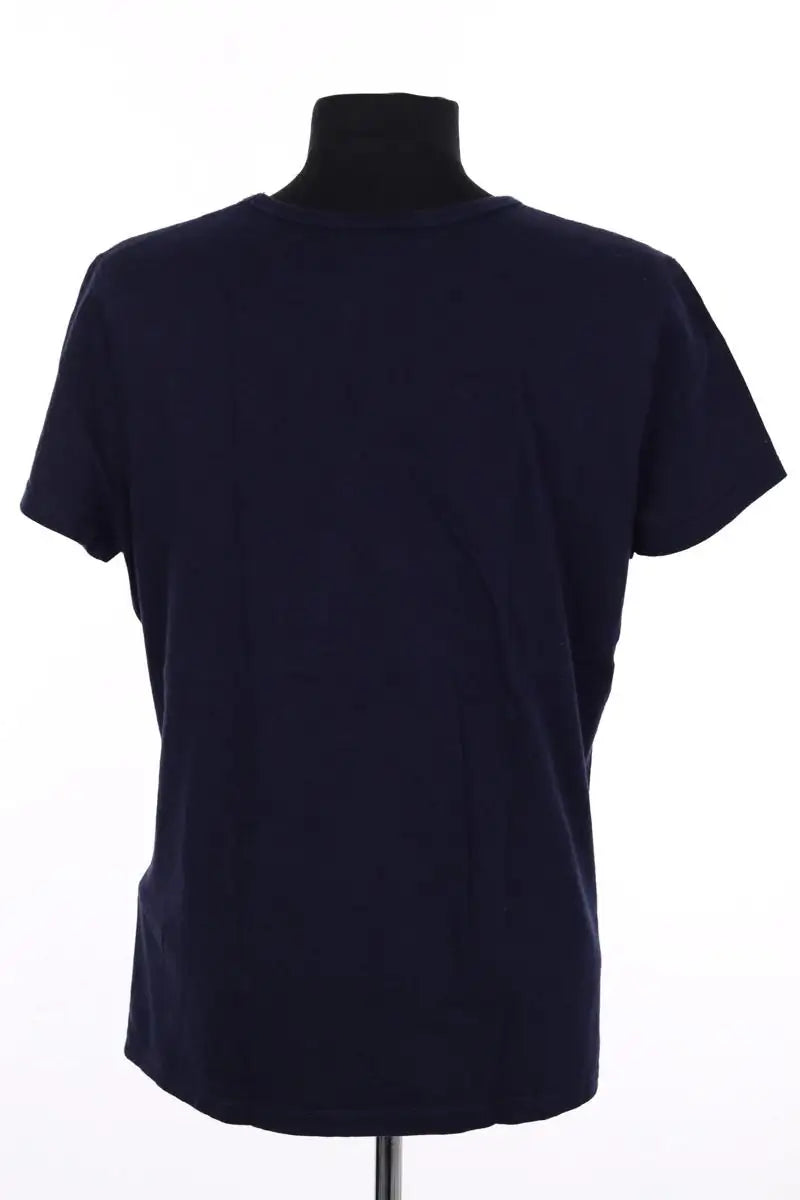 T-shirt Ralph Lauren Marine en Coton
