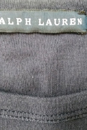T-shirt Ralph Lauren Marine en Coton