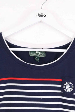 T-shirt Ralph Lauren Marine en Coton