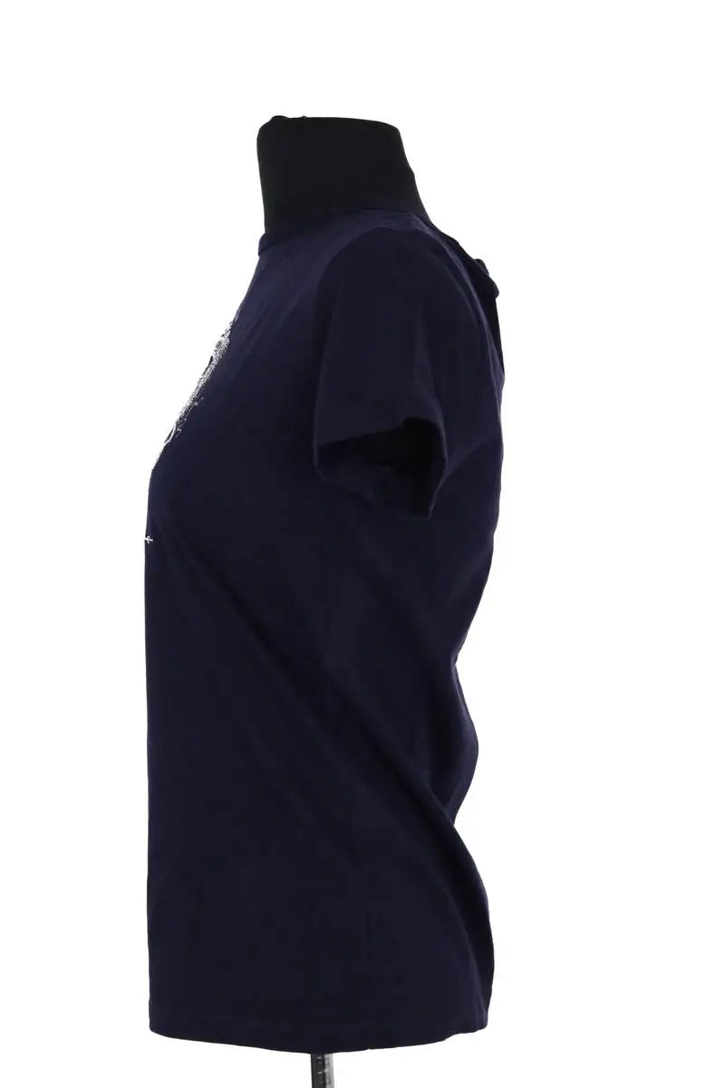 T-shirt Ralph Lauren Marine en Coton