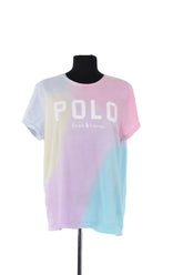 T-shirt Ralph Lauren Rose en Coton, taille L - Seconde Main