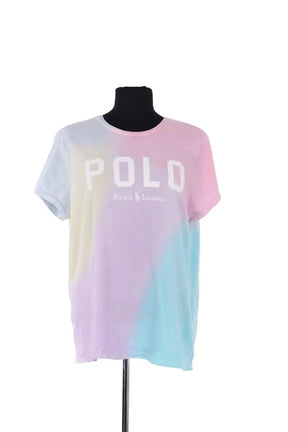 T-shirt Ralph Lauren Rose en Coton, taille L - Seconde Main