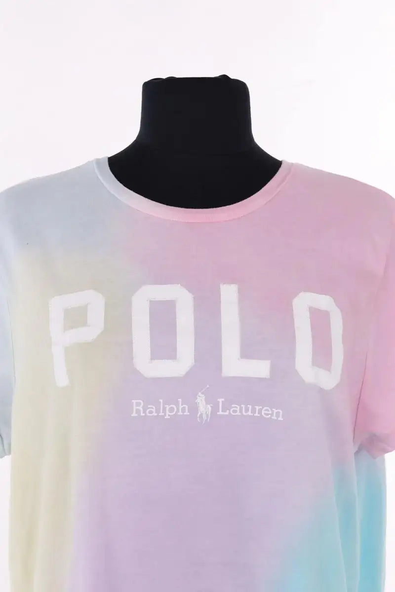 T-shirt Ralph Lauren Rose en Coton