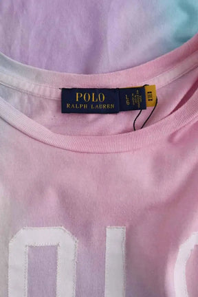 T-shirt Ralph Lauren Rose en Coton