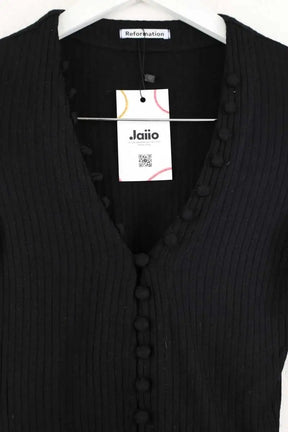 T-shirt Reformation Noir en Coton