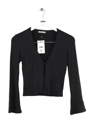 T-shirt Reformation Noir en Coton, taille S - Seconde Main