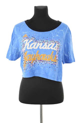 T-shirt Ruta Bleu en Coton, taille S - Seconde Main