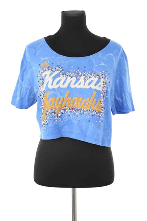 T-shirt Ruta Bleu en Coton, taille S - Seconde Main