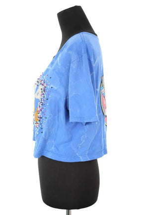 T-shirt Ruta Bleu en Coton