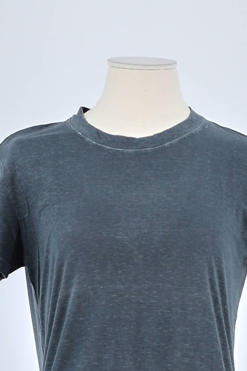 T-shirt Saint Laurent Gris en Coton