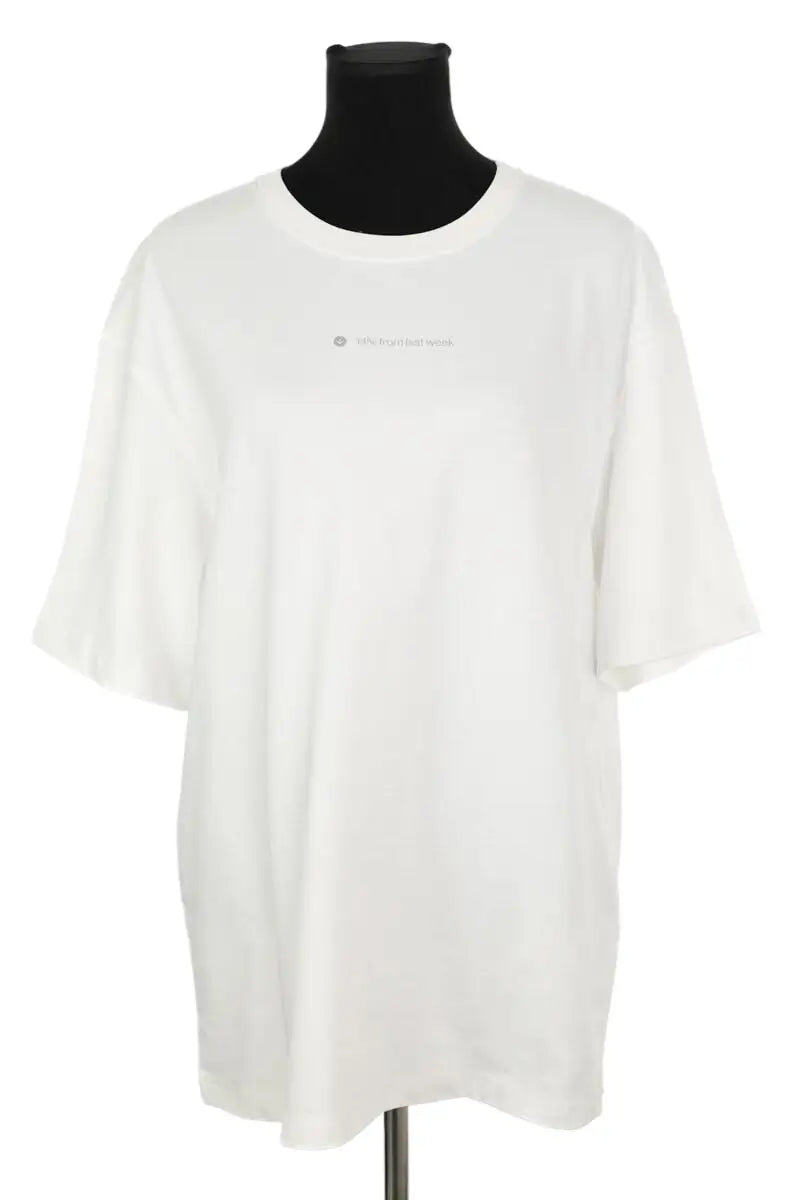 T-shirt Samsoe Samsoe Blanc en Coton, taille L - Seconde Main
