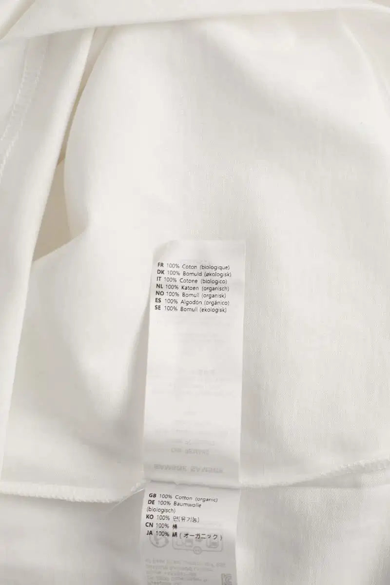 T-shirt Samsoe Samsoe Blanc en Coton