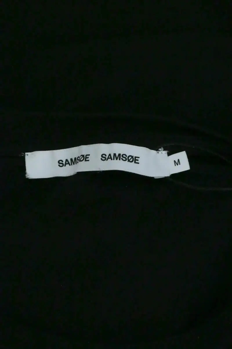 T-shirt Samsoe Samsoe Noir en Coton
