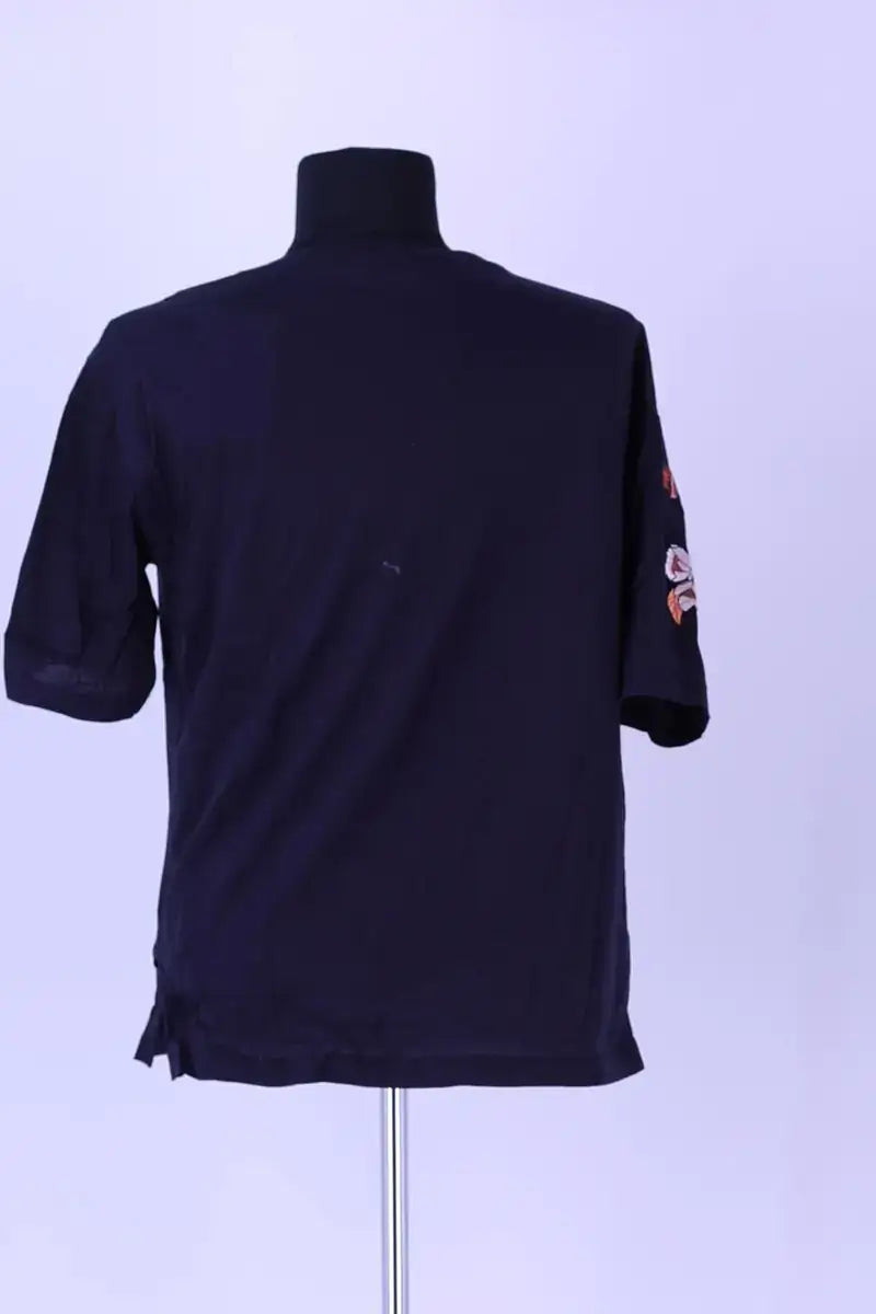 T-shirt Sandro Bleu en Coton