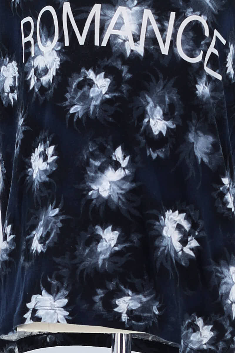 T-shirt Sandro Bleu en Coton