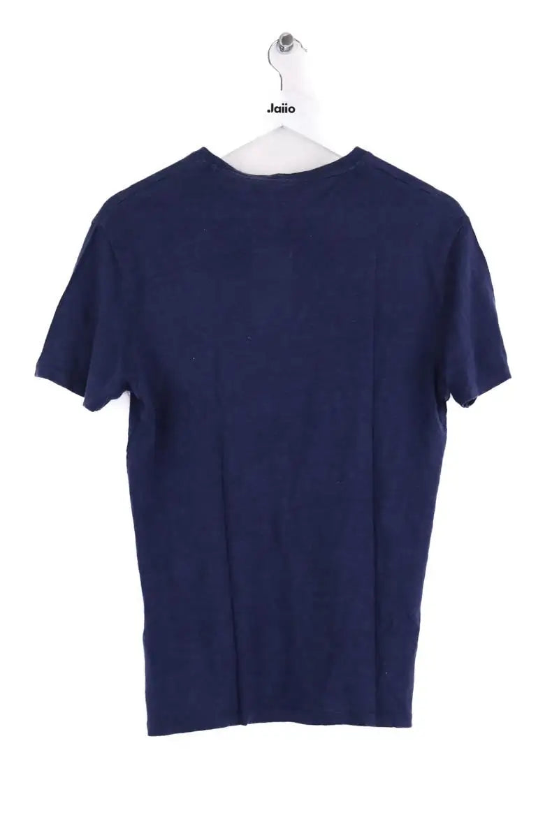 T-shirt Sandro Bleu en Lin
