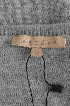 T-shirt Sandro Gris en Viscose