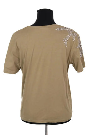 T-shirt Sandro Kaki en Coton