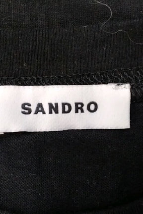 T-shirt Sandro Noir en Coton