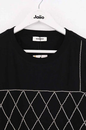 T-shirt Sandro Noir en Coton