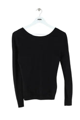T-shirt Sandro Noir en Laine, taille S - Seconde Main