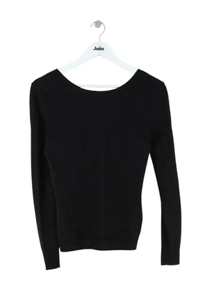 T-shirt Sandro Noir en Laine, taille S - Seconde Main