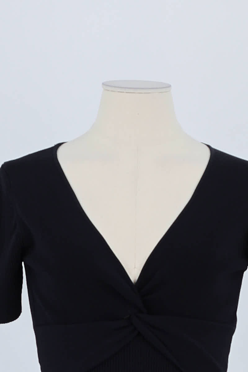 T-shirt Sandro Noir en Viscose