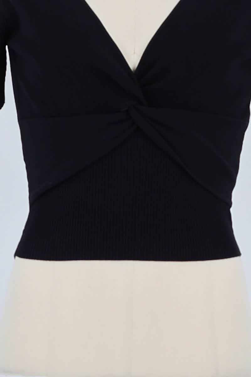T-shirt Sandro Noir en Viscose