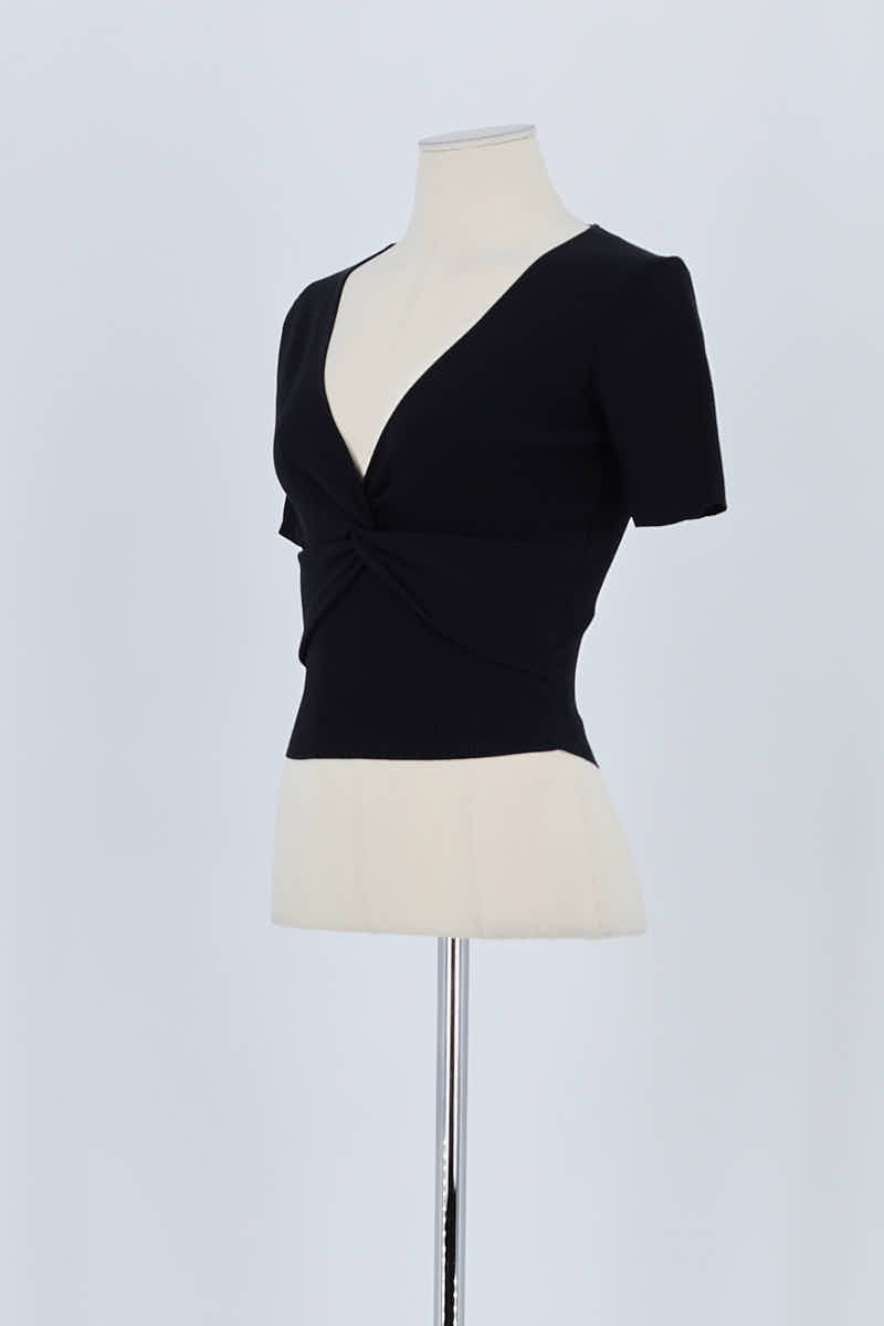 T-shirt Sandro Noir en Viscose