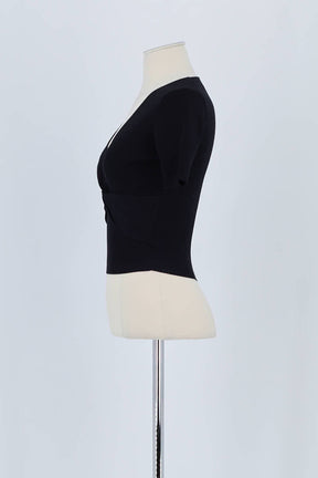 T-shirt Sandro Noir en Viscose