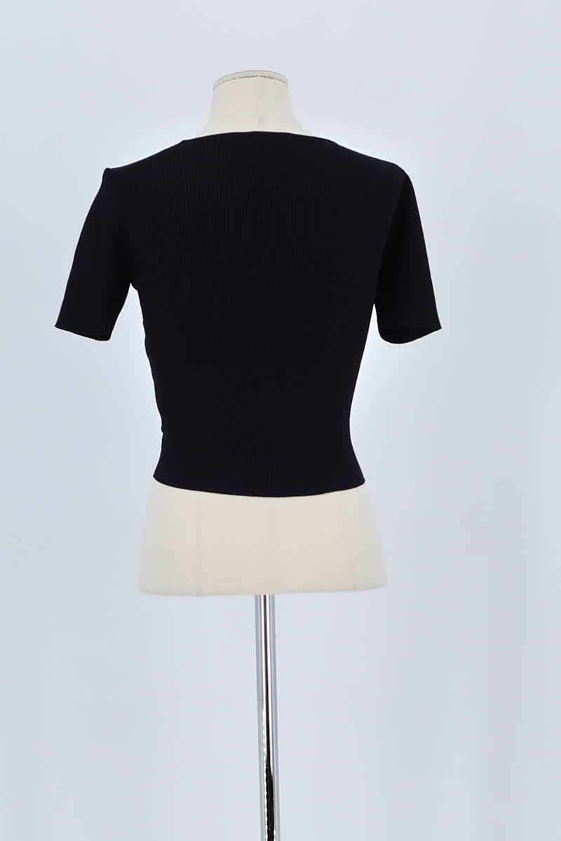 T-shirt Sandro Noir en Viscose