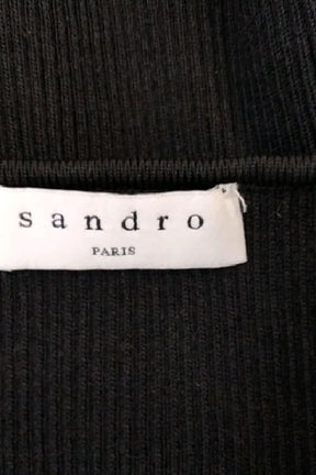 T-shirt Sandro Noir en Viscose