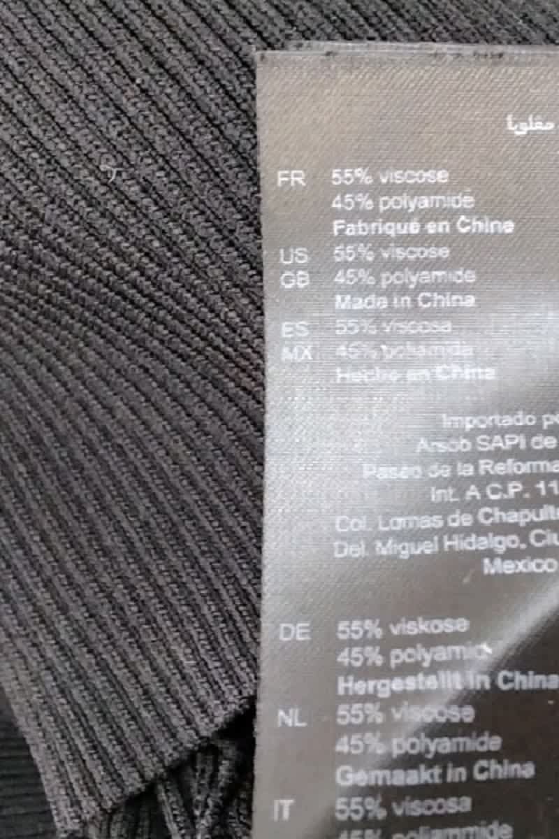T-shirt Sandro Noir en Viscose