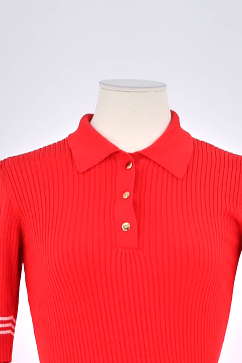T-shirt Sandro Rouge en Viscose