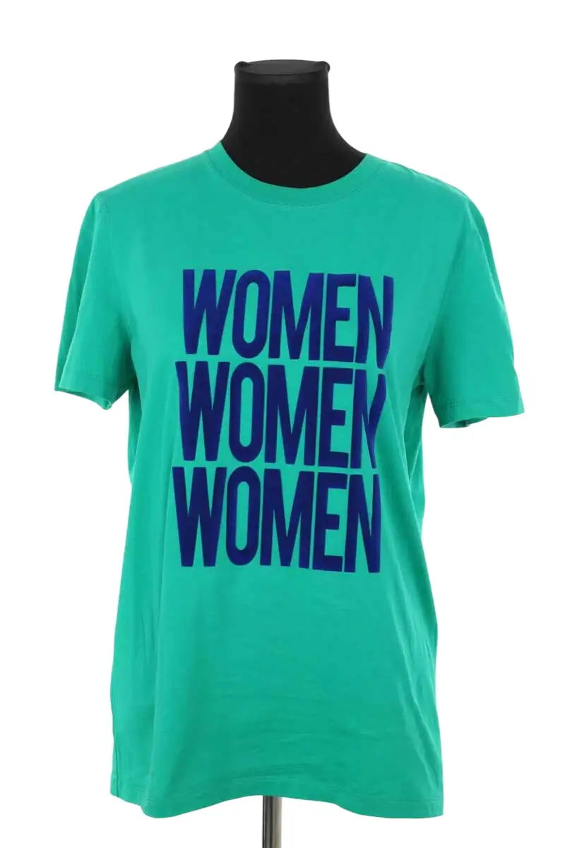 T-shirt Sandro Vert en Coton, taille M - Seconde Main