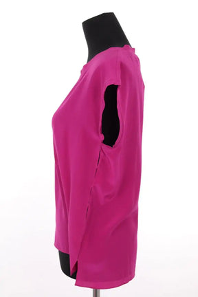 T-shirt Sandro Violet en Soie