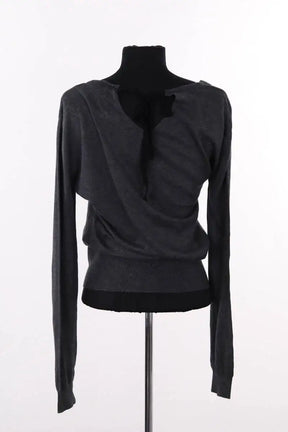 T-shirt Sézane Anthracite en Coton