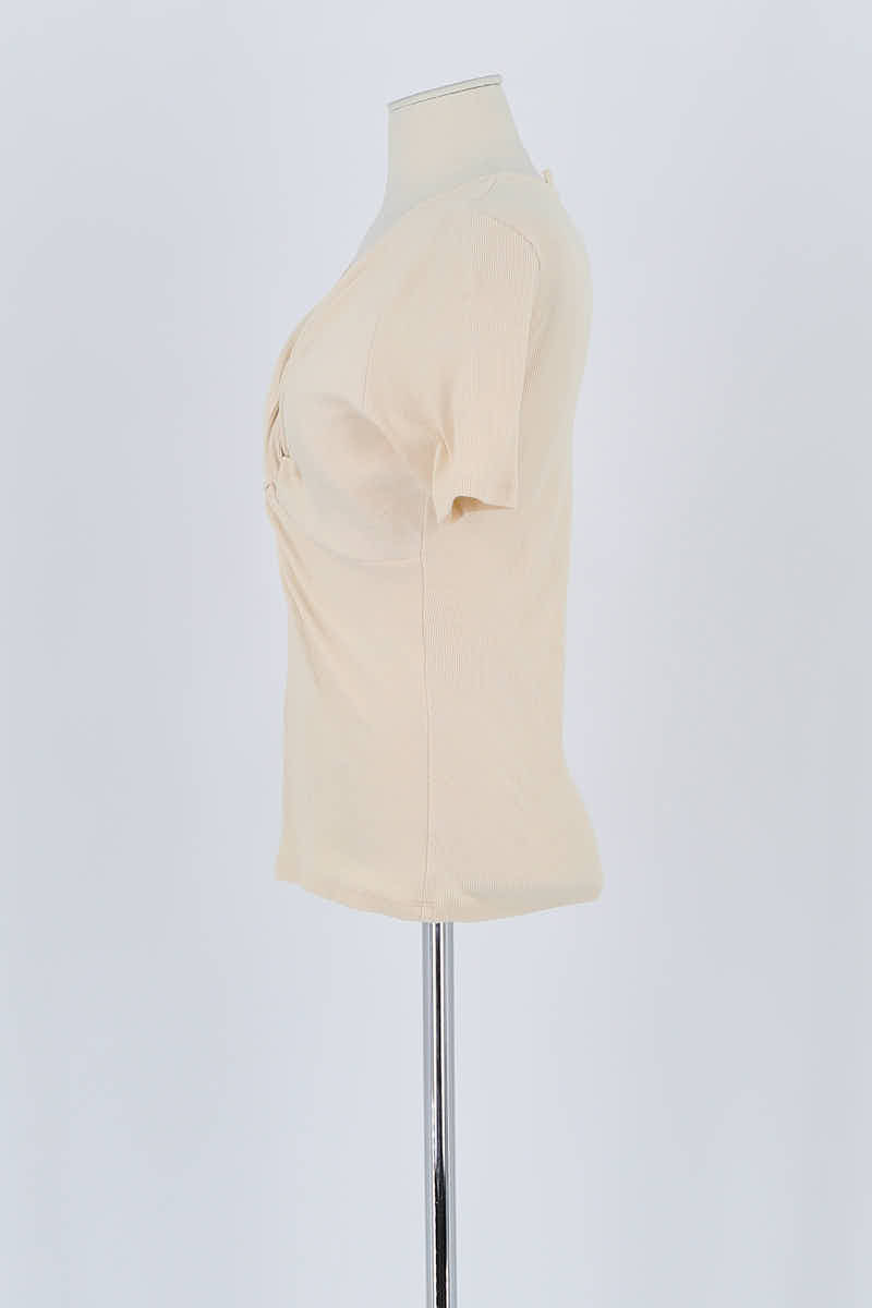 T-shirt Sézane Beige en Coton