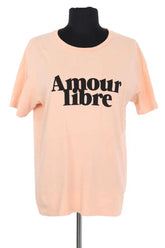 T-shirt Sézane Beige en Coton, taille M - Seconde Main