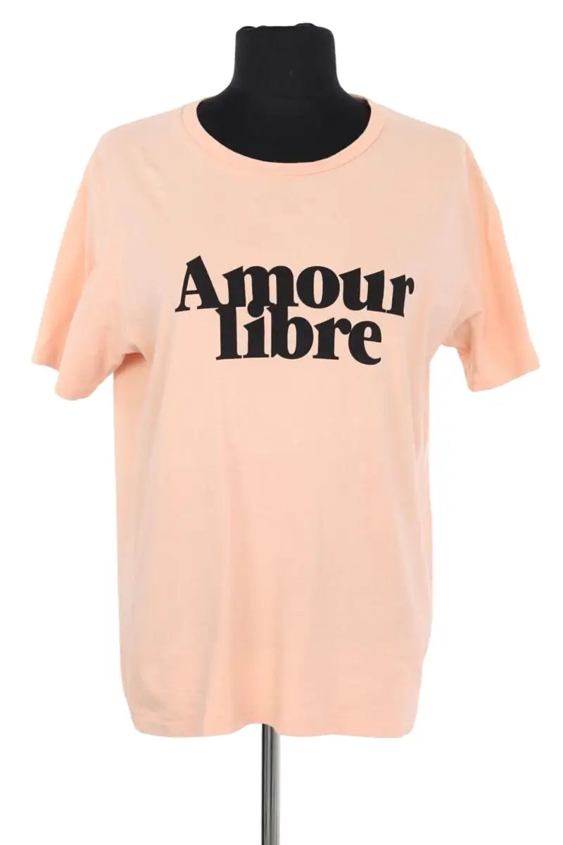 T-shirt Sézane Beige en Coton, taille M - Seconde Main