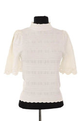 T-shirt Sézane Beige en Coton, taille XS - Seconde Main