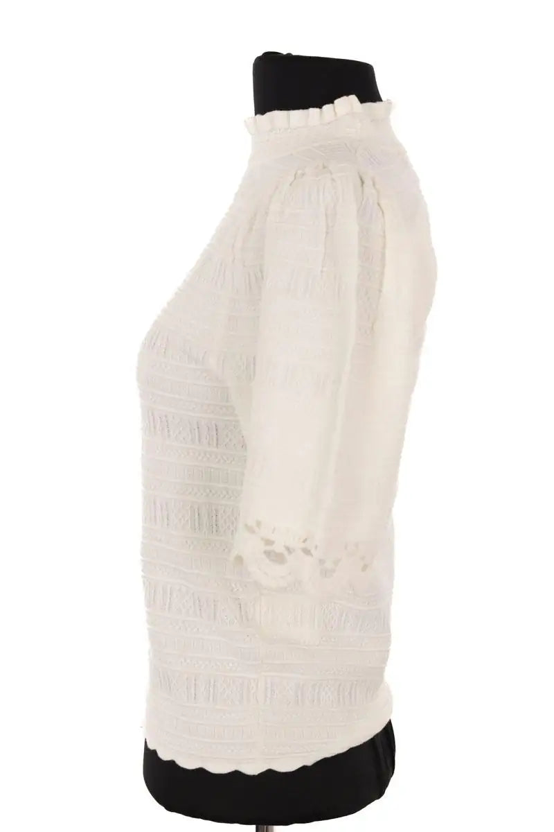 T-shirt Sézane Beige en Coton