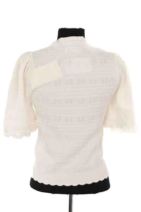 T-shirt Sézane Beige en Coton