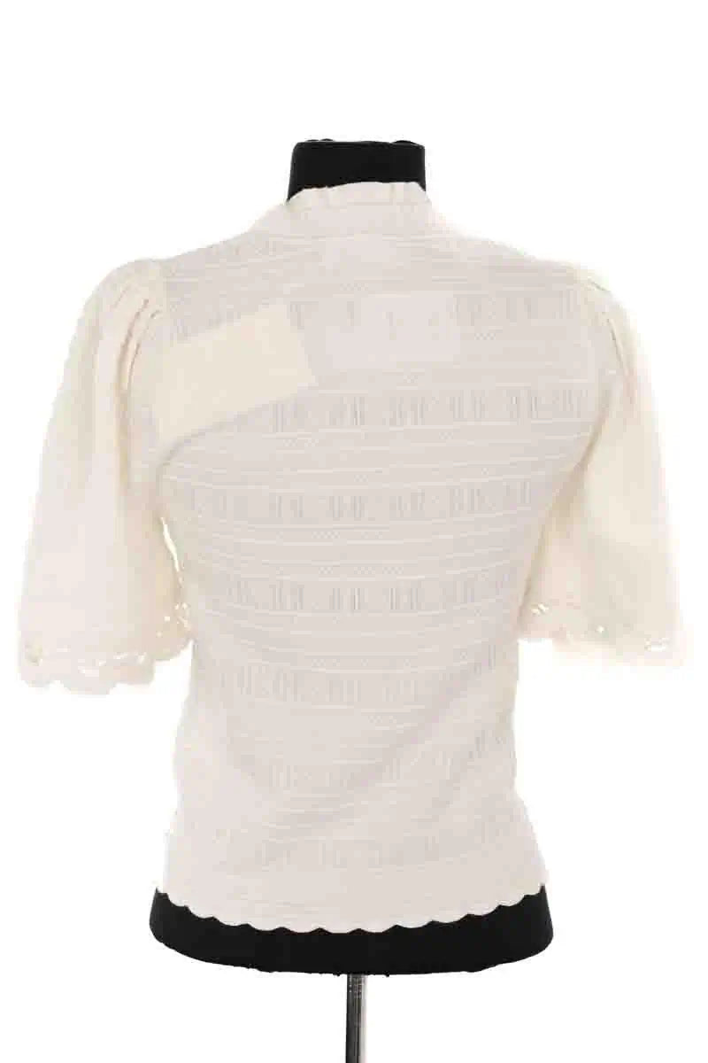 T-shirt Sézane Beige en Coton